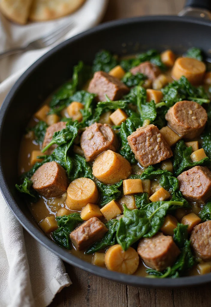 12 Beef Stroganoff Stove Top Recipes That Taste Incredible - 5. One-Pan Beef Stroganoff with Spinach
