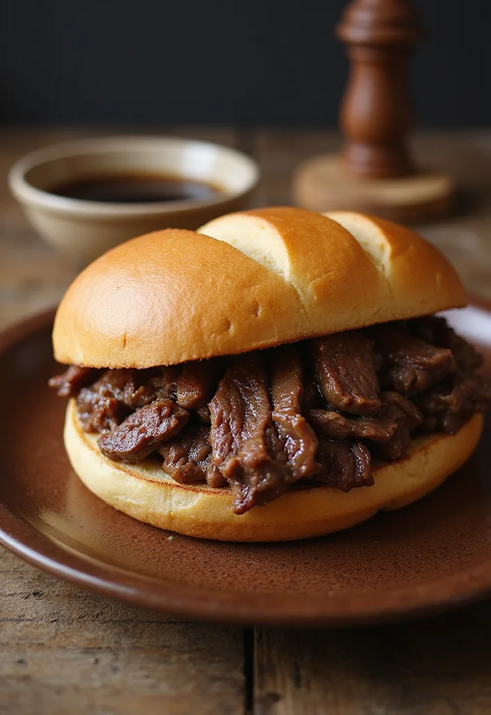 12 Drip Beef Sandwiches Pioneer Woman Recipes Everyone Is Searching For - 5. French Dip Drip Beef Sandwich
