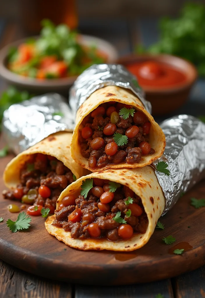 12 Mexican Ground Beef Ideas That Make Dinner So Much Easier - 11. Beef and Bean Burritos