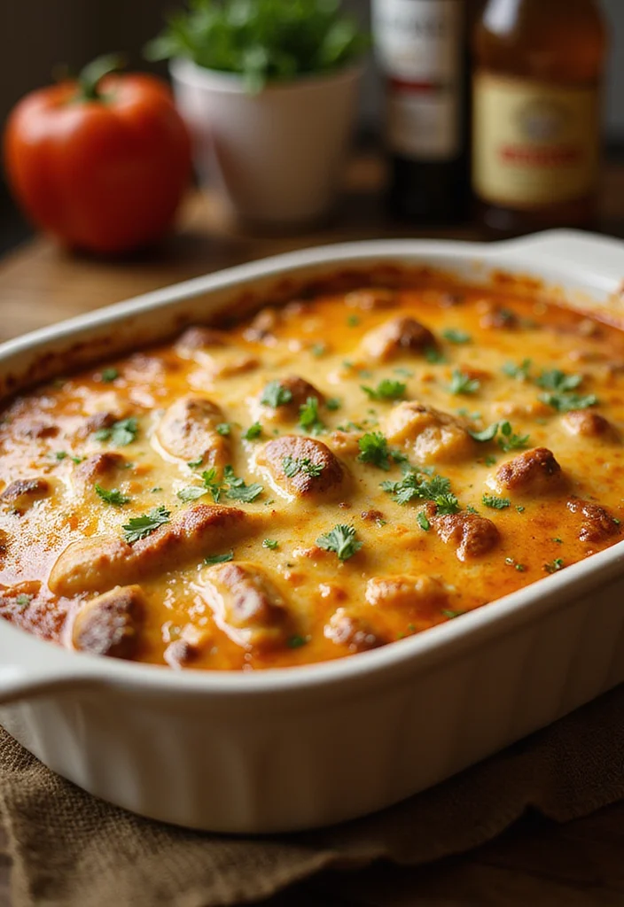 13 Crowd-Pleaser Amish Casserole Ground Beef Ideas You’ll Save Immediately - 12. Creamy Ranch Beef Casserole