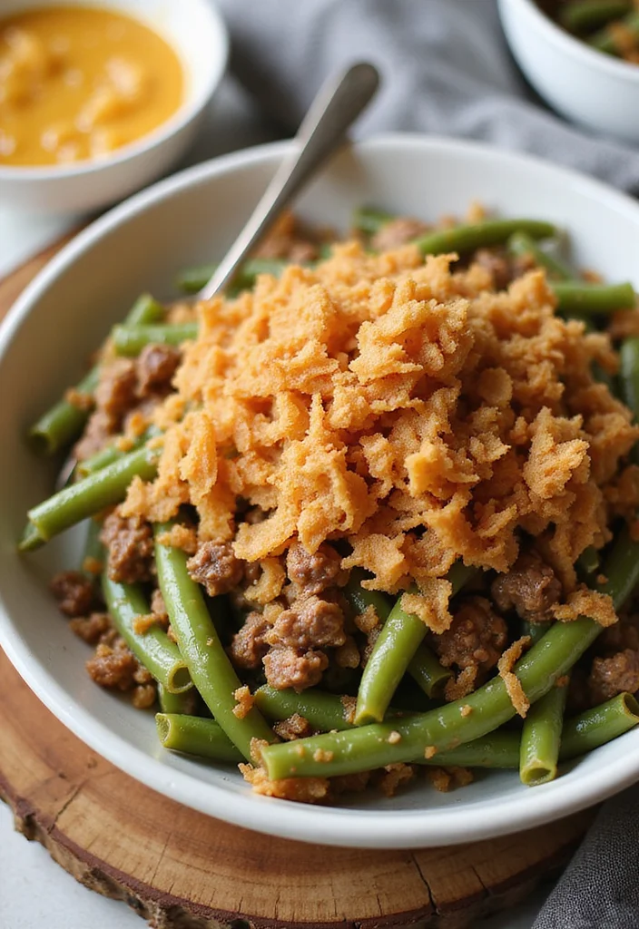 13 Crowd-Pleaser Amish Casserole Ground Beef Ideas You’ll Save Immediately - 9. Beef and Green Bean Casserole