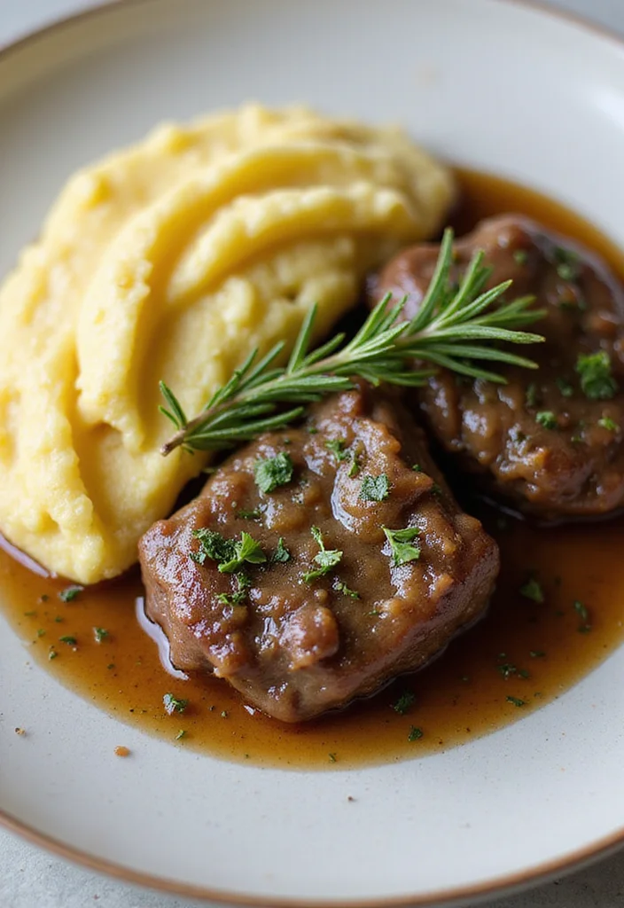 14 Beef Cheeks Slow Cooker Recipes Everyone Is Searching For - 8. Garlic and Herb Beef Cheeks