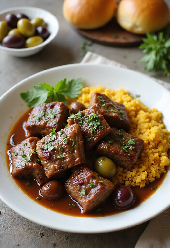 14 Beef Short Ribs Instant Pot Recipes Everyone Is Searching For - 6. Mediterranean Beef Short Ribs