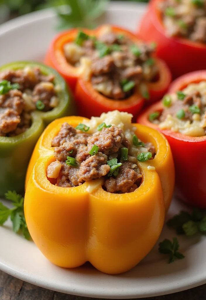 14 Corned Beef And Cabbage Instant Pot Ideas That Make Dinner So Much Easier - 13. Corned Beef and Cabbage Stuffed Peppers