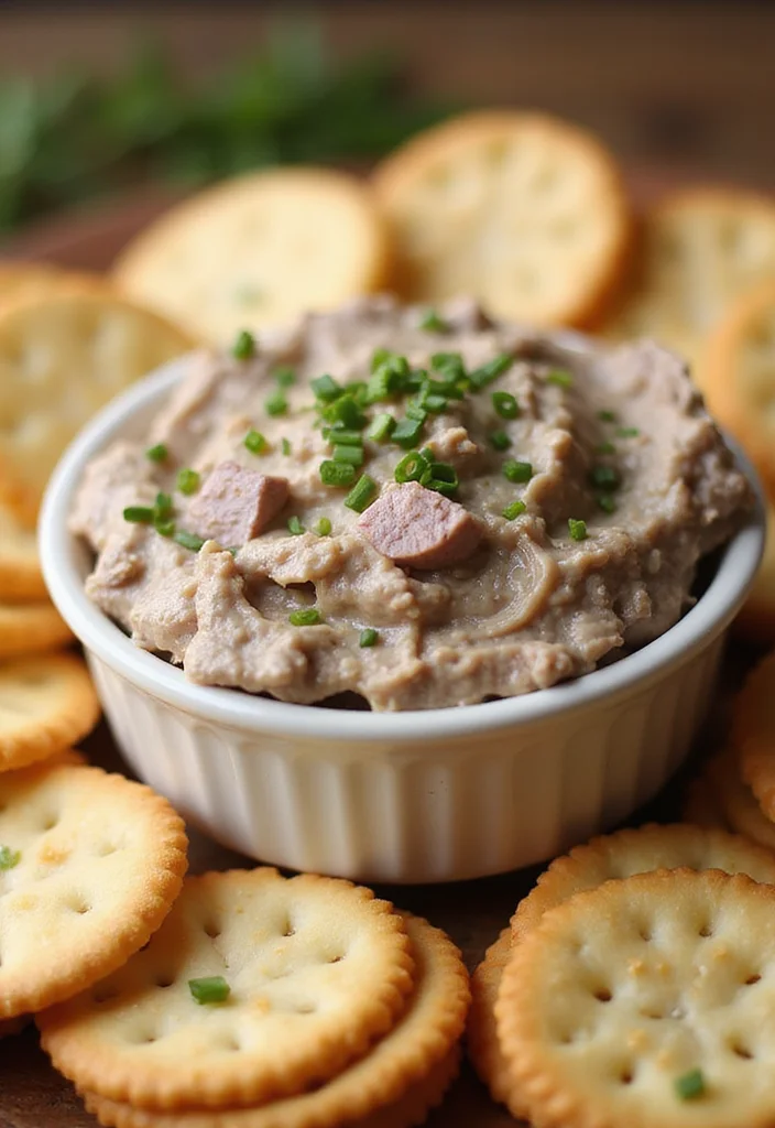 14 Genius Ways To Use Chipped Beef Dip Tonight - 1. Classic Chipped Beef Dip on Crackers