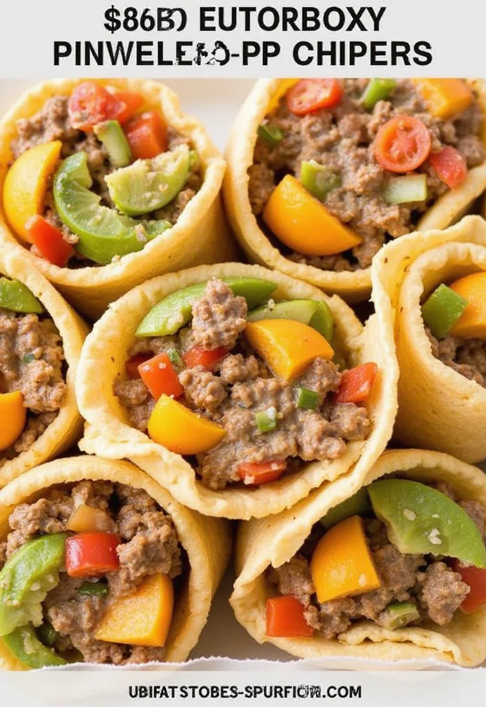 14 Genius Ways To Use Chipped Beef Dip Tonight - 4. Chipped Beef Dip Pinwheels