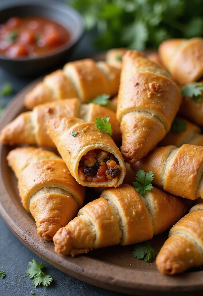 14 Underrated Ground Beef Crescent Roll Recipes Worth Making - 3. Spicy Taco Crescent Roll Bites