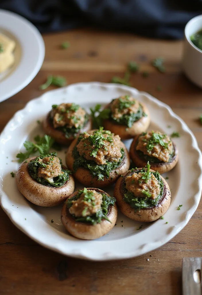 14 Underrated Ground Beef Recipes No Pasta Recipes Worth Making - 10. Ground Beef and Spinach Stuffed Mushrooms