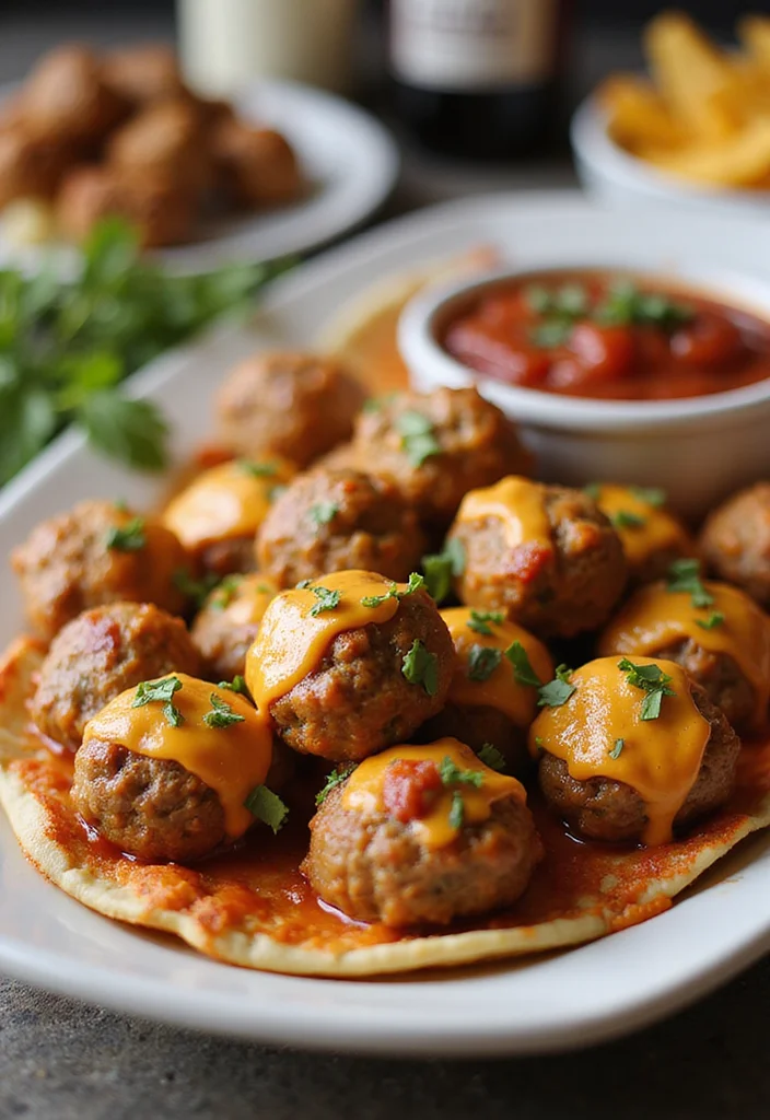 15 Cheese Dip With Ground Beef Meals Perfect For Weeknight Cooking - 13. Cheesy Beef Meatballs
