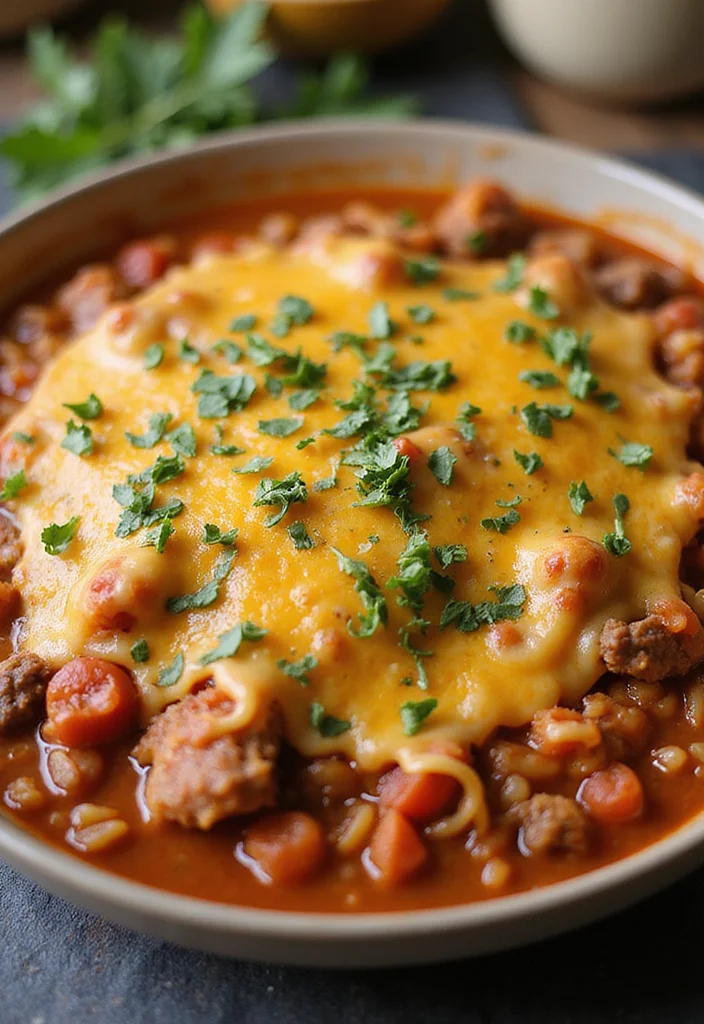 15 Cheese Dip With Ground Beef Meals Perfect For Weeknight Cooking - 4. Cheesy Beef and Rice Casserole