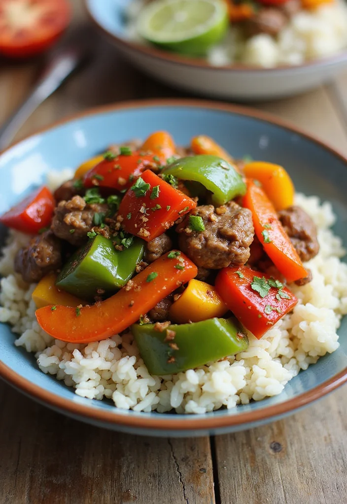 15 Ground Beef Chinese Meals Perfect For Weeknight Cooking - 9. Beef and Bell Pepper Stir-Fry