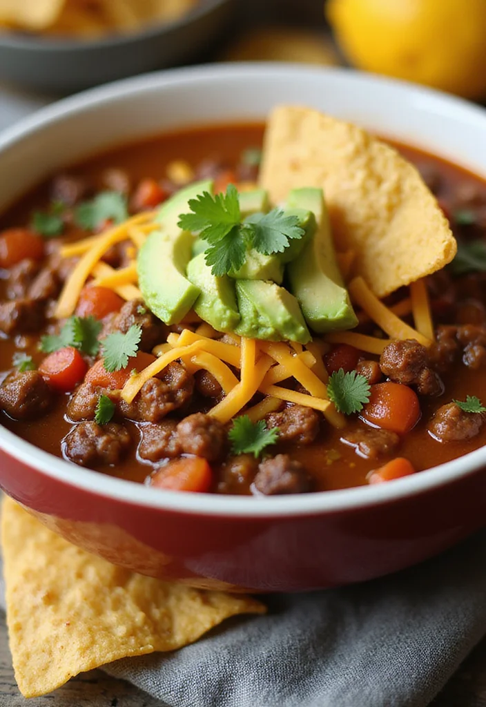 15 Instant Pot Beef Stew Recipes That Taste Incredible - 12. Instant Pot Taco Beef Stew