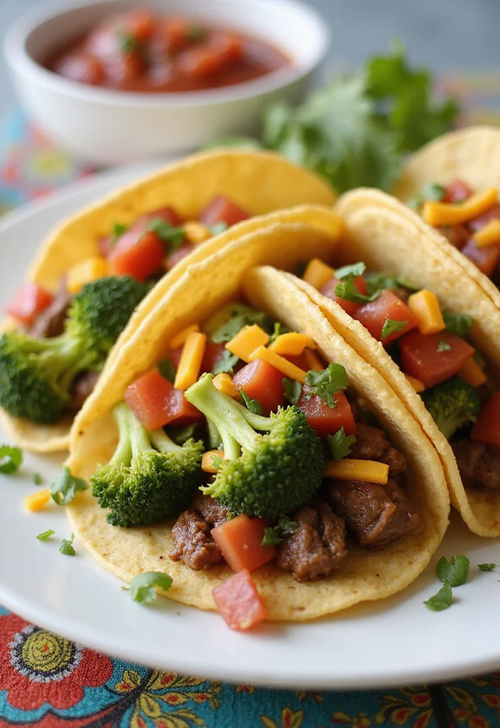 15 Must-Try Low Carb Beef And Broccoli Dishes For Busy Nights - 11. Beef and Broccoli Tacos (Low Carb Tortillas)