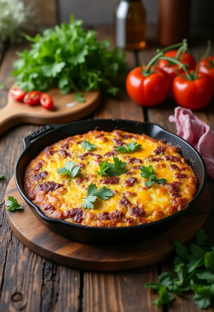 15 Underrated Corned Beef Hash Canned Recipes Worth Making - 4. Corned Beef Hash Frittata
