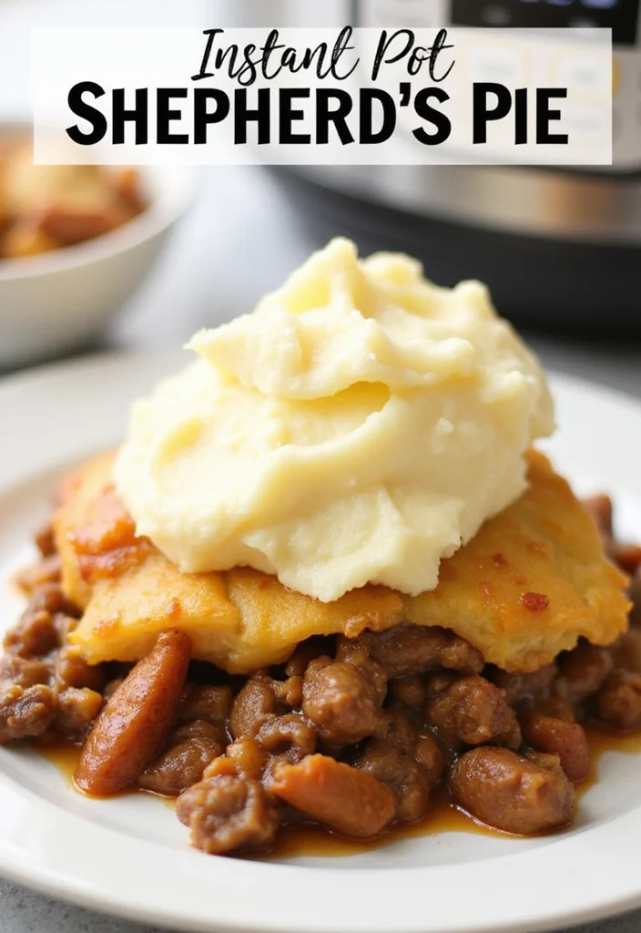 16 Easy Ground Beef Instant Pot Meals That Always Impress - 8. Instant Pot Shepherd's Pie