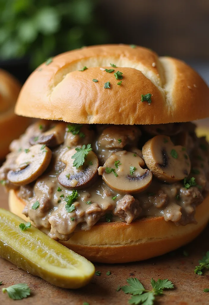 17 Ground Beef Sandwiches Dinners That Even Picky Eaters Love - 9. Beef Stroganoff Sandwiches
