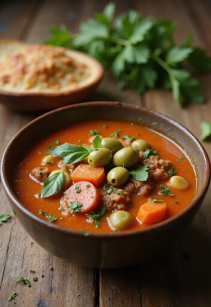 18 Comfort Food Vegetable Beef Soup Instant Pot Dishes To Warm Your Night - 9. Mediterranean Vegetable Beef Soup