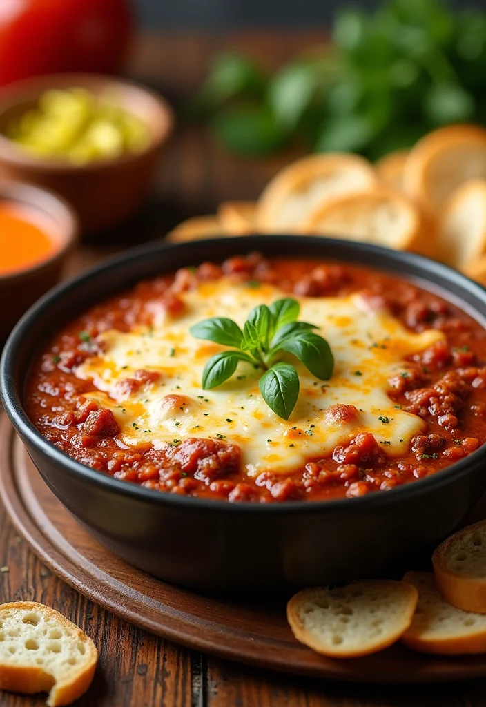 18 Rotel Dip With Ground Beef Cream Cheese Recipes Everyone Is Searching For - 10. Italian Rotel Dip with Ground Beef