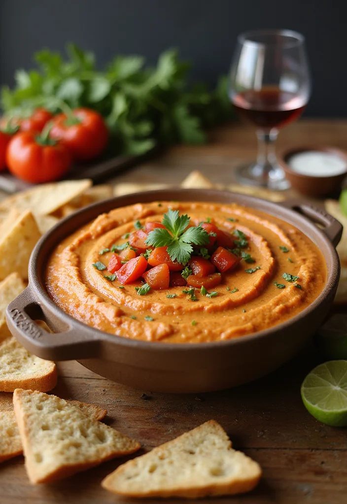 18 Rotel Dip With Ground Beef Cream Cheese Recipes Everyone Is Searching For - 16. Roasted Red Pepper Rotel Dip