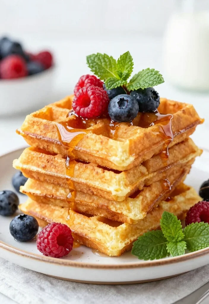 15 Canned Sweet Potato Recipes: Quick Comfort Dishes - 11. Sweet Potato Waffles 1