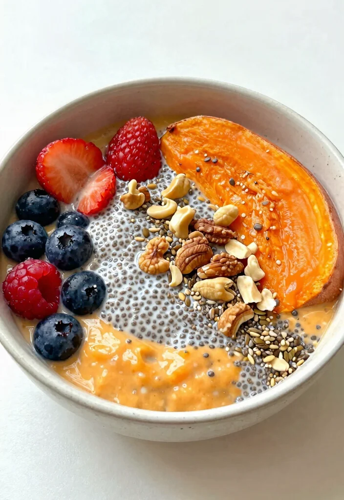 15 Canned Sweet Potato Recipes: Quick Comfort Dishes - 8. Sweet Potato Chia Pudding 1
