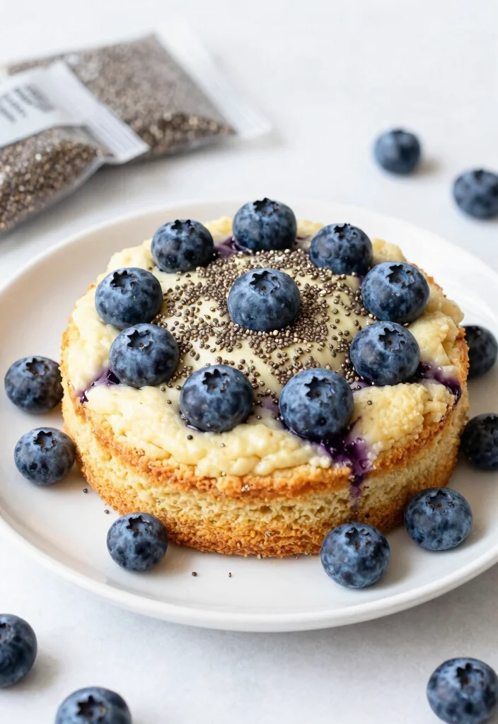 16 Blueberry Dump Cake Recipes: Sweet & Easy Gluten-Free Desserts - 11. Blueberry Chia Dump Cake 1