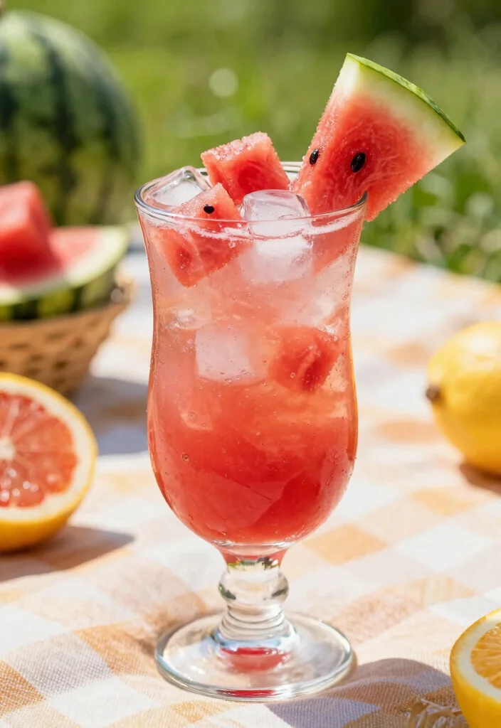 16 Coconut Water Drink Recipes: Hydrating Tropical Drinks - 10. Watermelon Coconut Splash 1