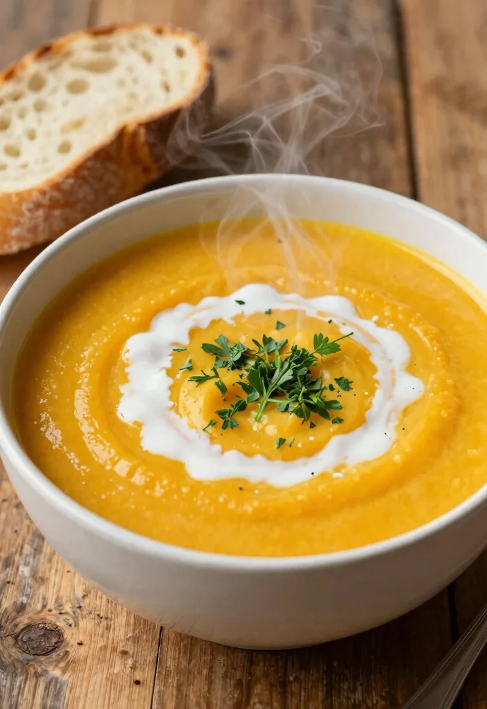 16 Cubed Sweet Potato Recipes: Crispy Versatile Sides - 11. Sweet Potato Soup 1