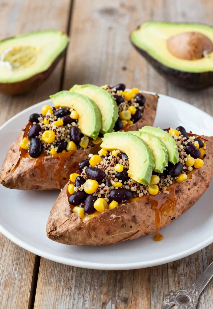 17 Baked Sweet Potato Recipes: Simple Healthy Classics - 6. Stuffed Sweet Potatoes 1