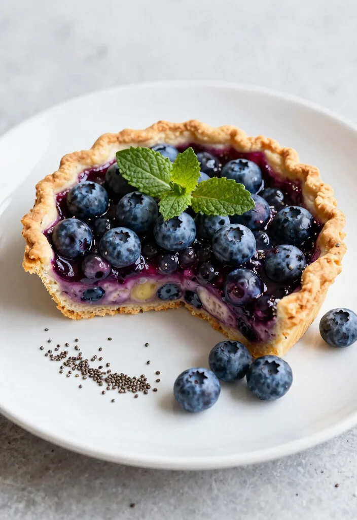17 Blueberry Pie Filling Recipes Perfect for Baking - Blueberry Chia Pie Filling 1