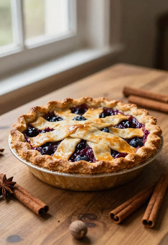 17 Blueberry Pie Filling Recipes Perfect for Baking - Spiced Blueberry Pie Filling 1