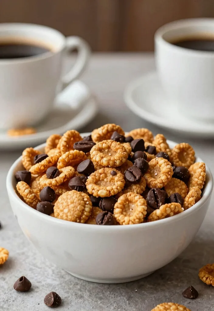 17 Chex Mix Recipes Sweet Crunchy Snack Ideas - 13. Mocha Java Chex Mix 1