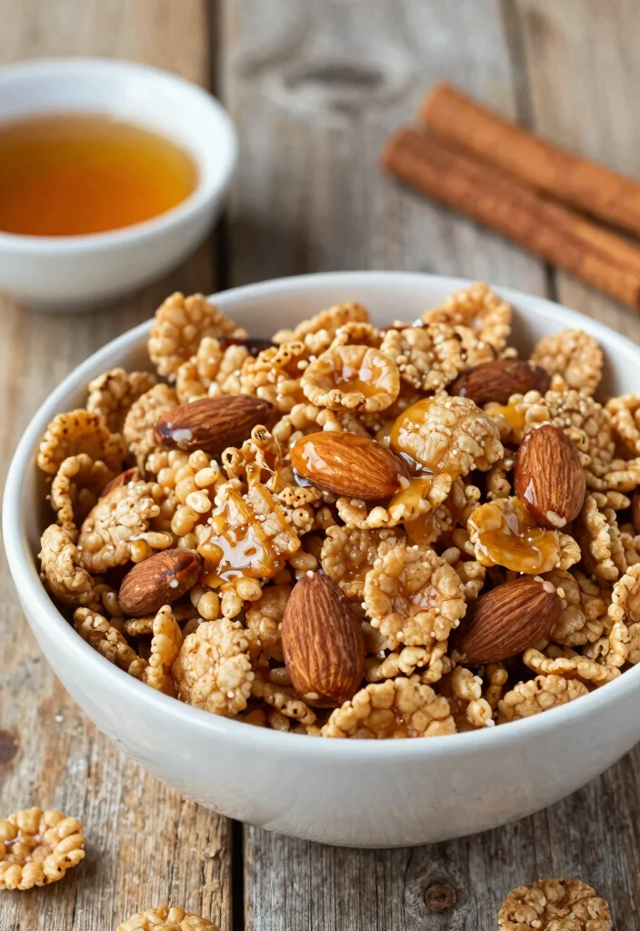 17 Chex Mix Recipes Sweet Crunchy Snack Ideas - 4. Maple Cinnamon Chex Mix 1