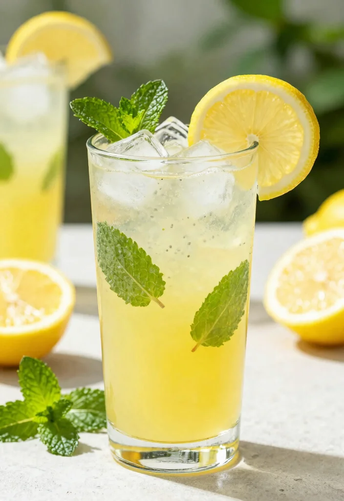 17 Refreshing Chia Seed Drink Recipes for Healthy Sips - 5. Lemon Mint Chia Cooler 1
