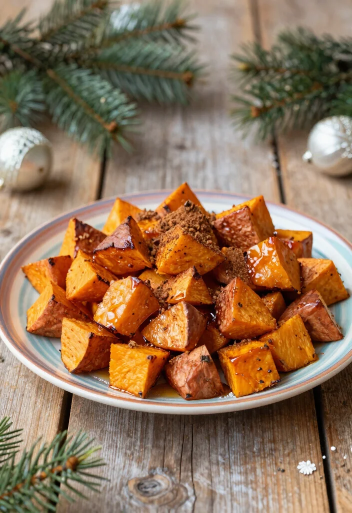 18 Candied Sweet Potato Recipes: Sweet Holiday Favorites - 7. Maple Cinnamon Roasted Sweet Potatoes 1