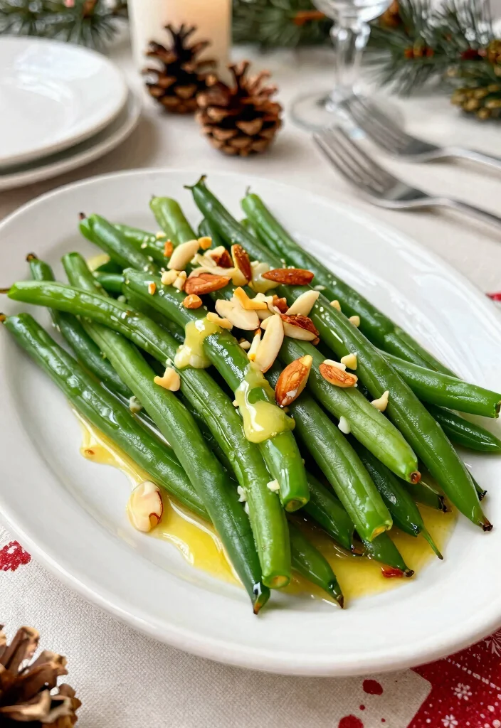 18 Christmas Side Dishes Recipes Festive Crowd Pleasers - 8. Garlic Butter Green Beans 1