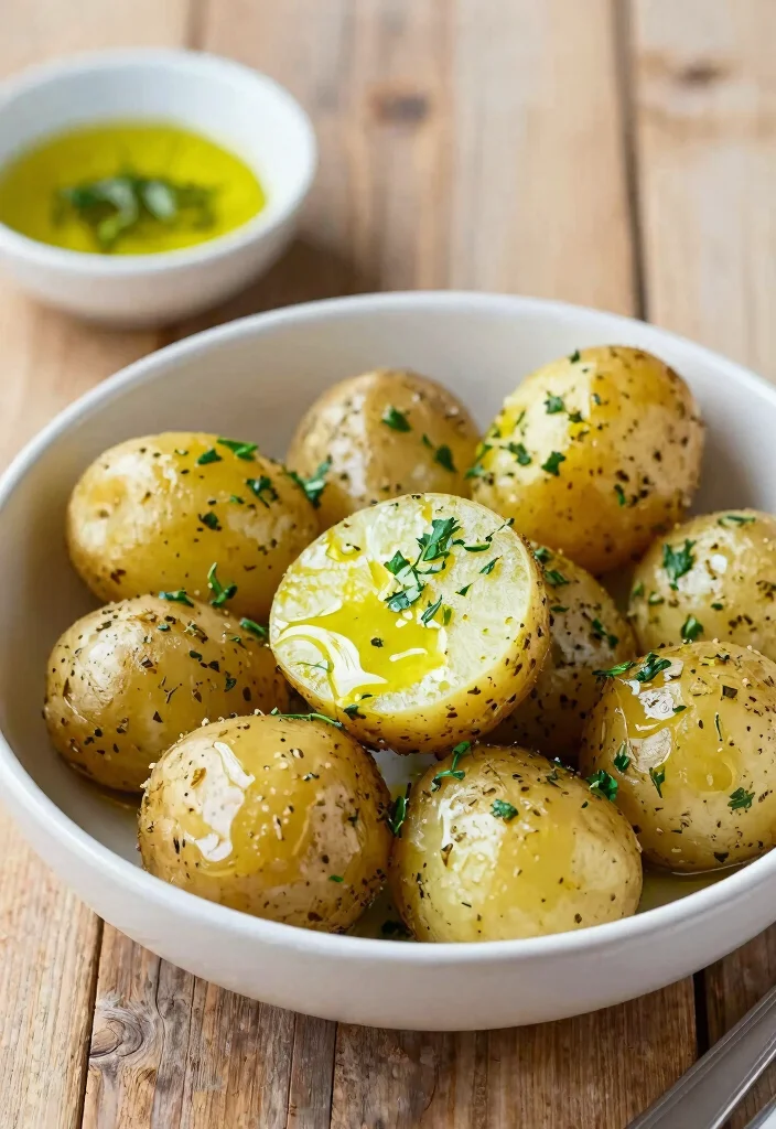 18 Creamy and Easy Crock Pot Potato Recipes for Comfort Food Lovers - 9. Italian Herb Potatoes 1
