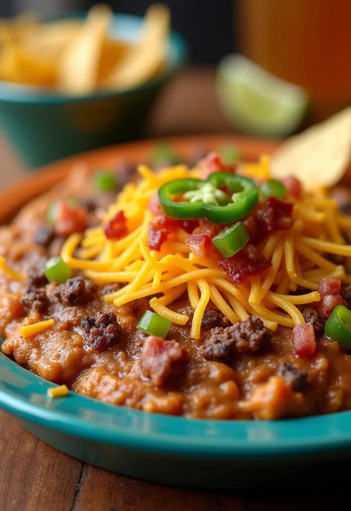 12 Beef Dip Crock Pot Ideas That Make Dinner So Much Easier - 7. Loaded Beef Dip 1