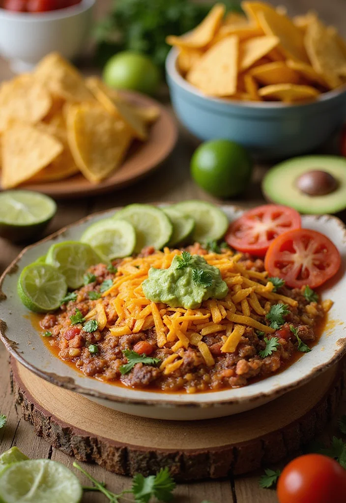 12 Beef Dip Crock Pot Ideas That Make Dinner So Much Easier - 9. Taco Beef Dip 1