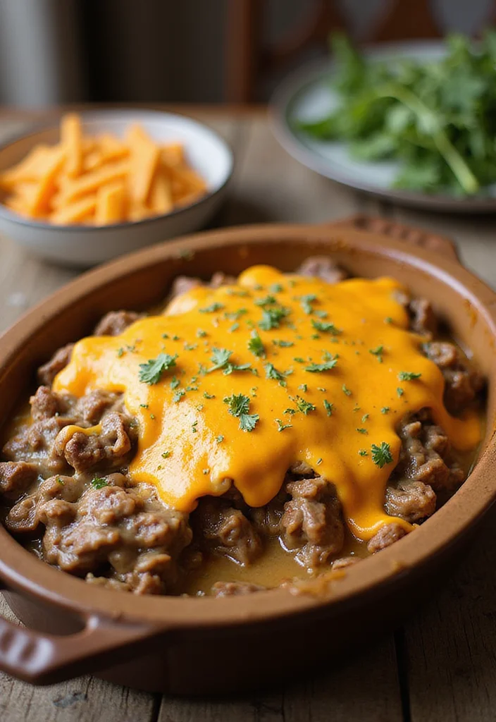 12 Beef Stroganoff Stove Top Recipes That Taste Incredible - 2. Cheesy Beef Stroganoff Casserole 1