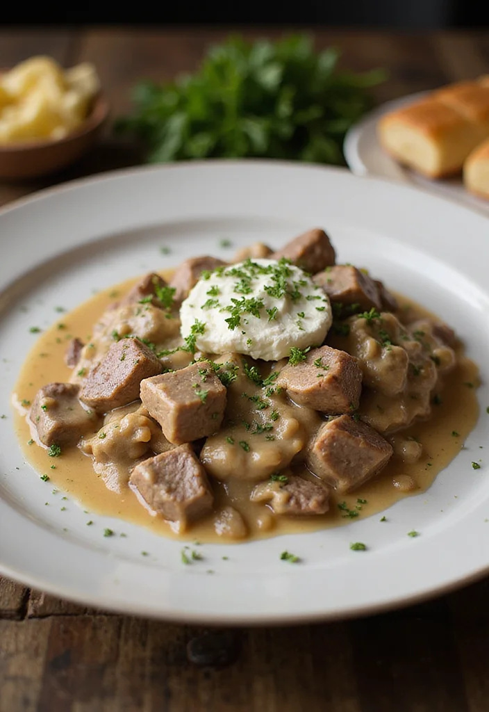 12 Beef Stroganoff Stove Top Recipes That Taste Incredible - 6. Beef Stroganoff with Cream Cheese 1