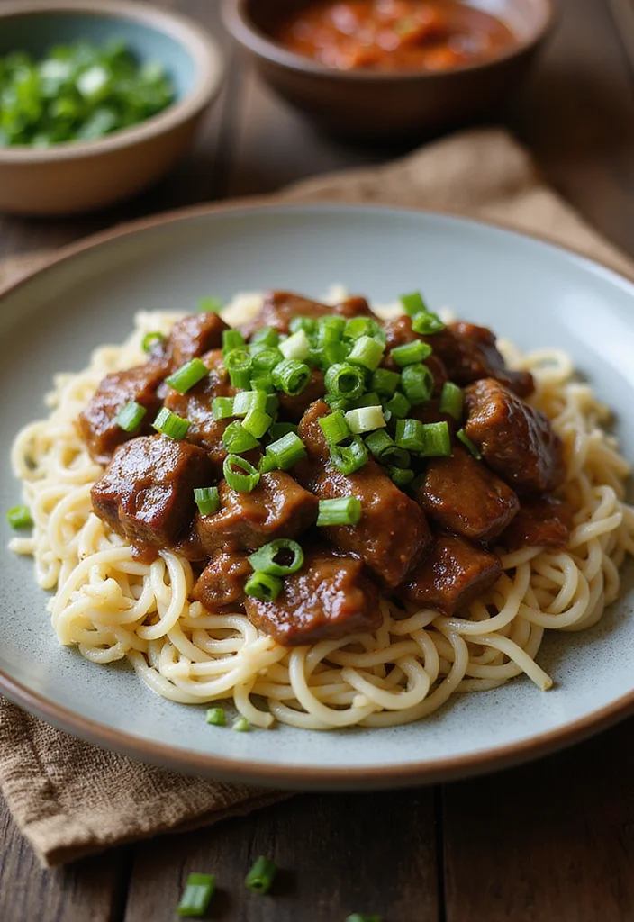12 Beef Stroganoff Stove Top Recipes That Taste Incredible - 8. Asian-Inspired Beef Stroganoff 1