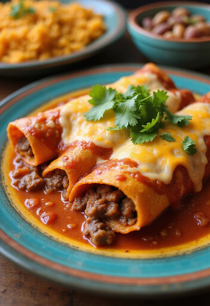 12 Comfort Food Caldillo Beef Dishes To Warm Your Night - 5. Caldillo Beef Enchiladas 1