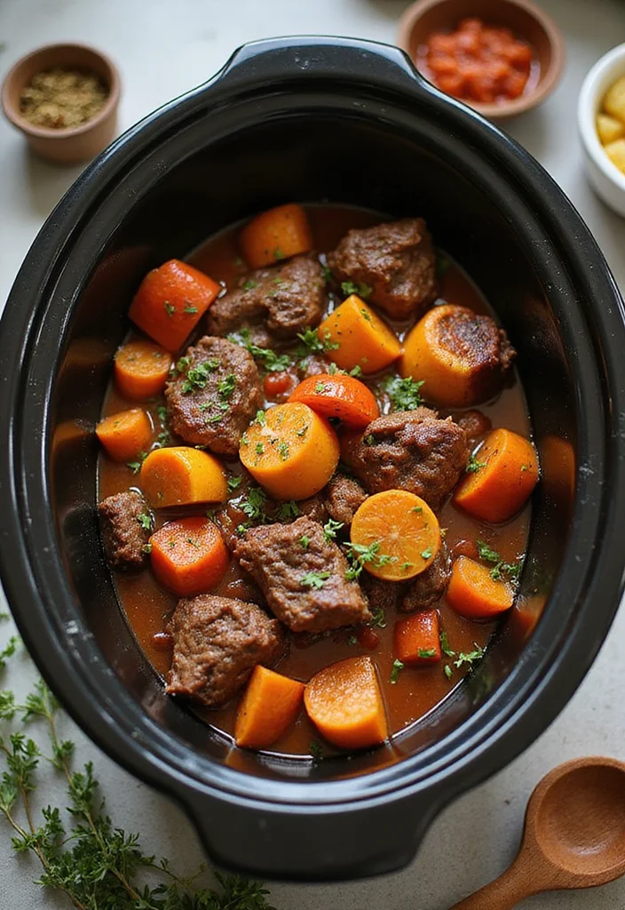 12 Comfort Food Caldillo Beef Dishes To Warm Your Night - 7. Slow Cooker Caldillo Beef 1