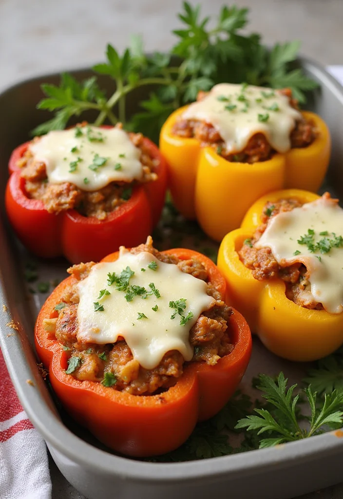 12 Mexican Ground Beef Ideas That Make Dinner So Much Easier - 4. Spicy Beef Stuffed Peppers 1