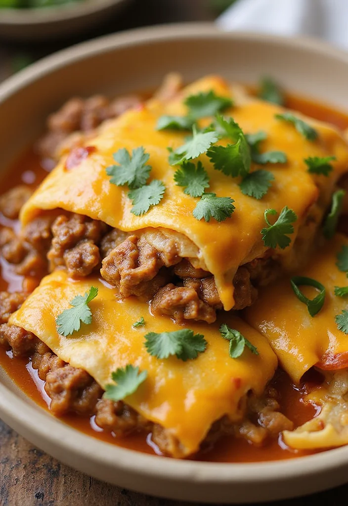 12 Mexican Ground Beef Ideas That Make Dinner So Much Easier - 7. Cheesy Beef Tortilla Casserole 1