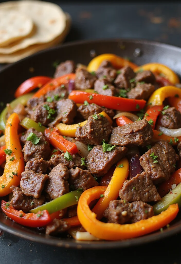 12 Mexican Ground Beef Ideas That Make Dinner So Much Easier - 9. Beef Fajitas 1