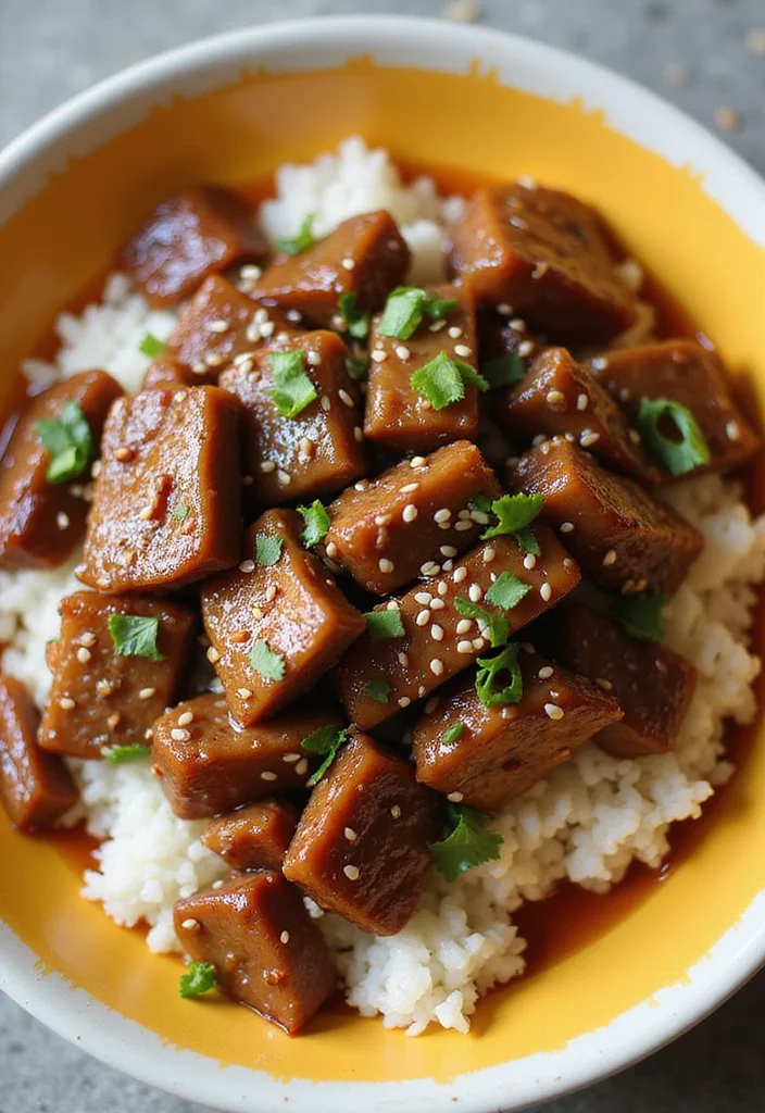 12 Sticky Beef And Rice Dinners That Even Picky Eaters Love - 12. Honey Garlic Beef and Rice 1