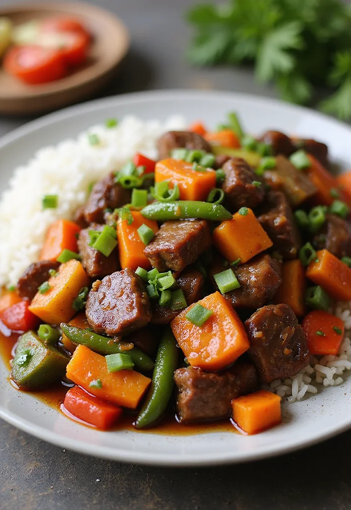 12 Sticky Beef And Rice Dinners That Even Picky Eaters Love - 2. Teriyaki Beef Stir-Fry 1