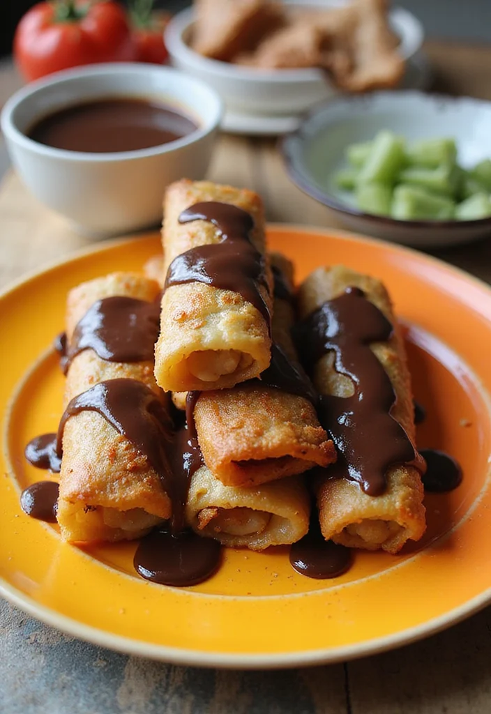 13 Comfort Food Beef Spring Rolls Dishes To Warm Your Night - 13. Dessert Beef Spring Rolls 1